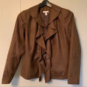 Charter club brown jacket